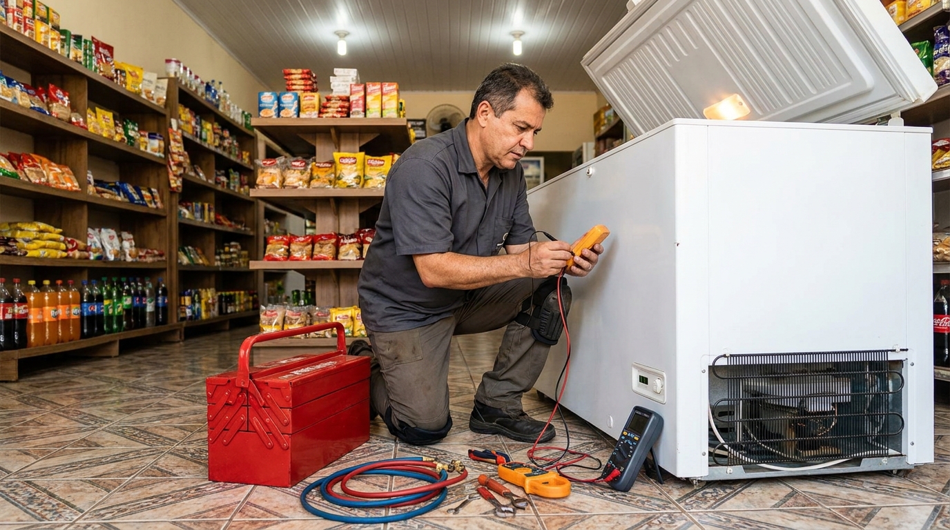 Ajuste de Temperatura do Freezer em Campinas‑SP