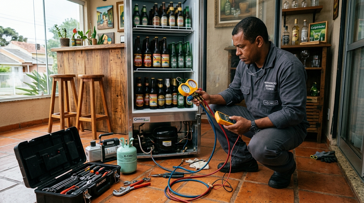 Conserto de Cervejeira em Campinas‑SP