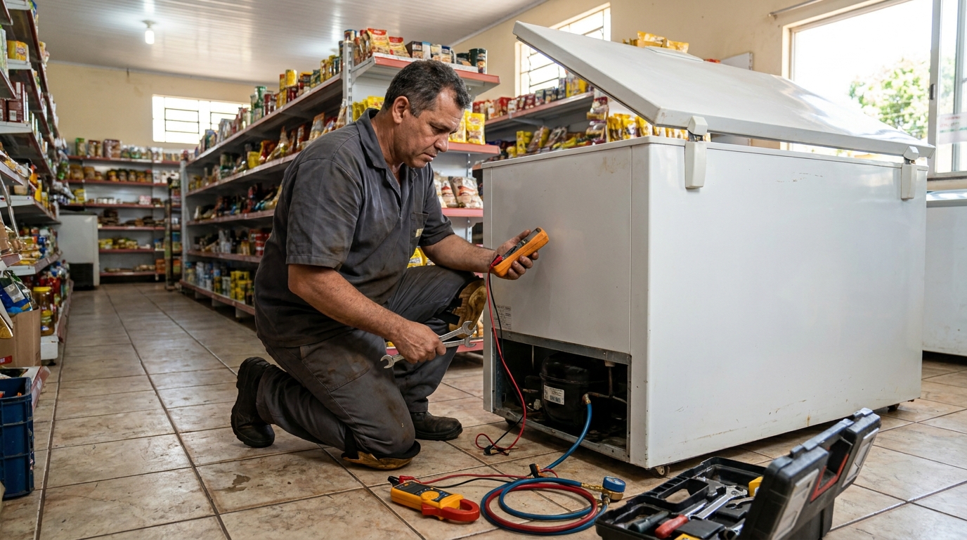 Manutenção em Motor Ventilador em Campinas‑SP